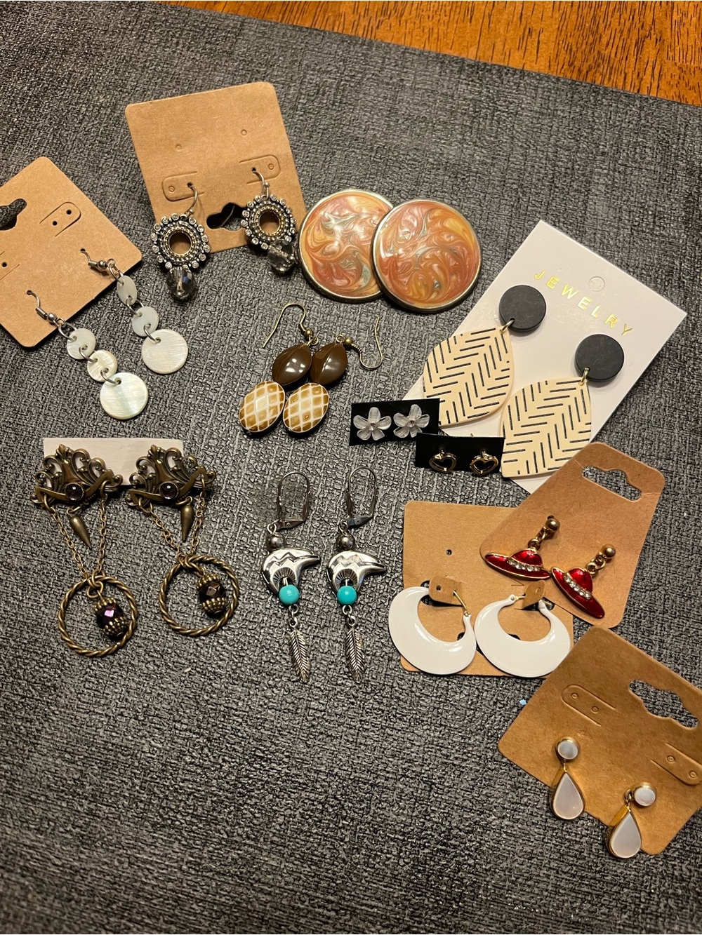 12 pairs earrings